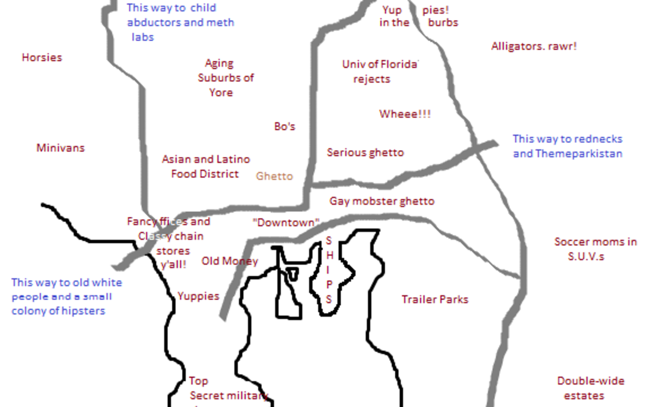 The real map of Hillsborough: Which ghetto are you?