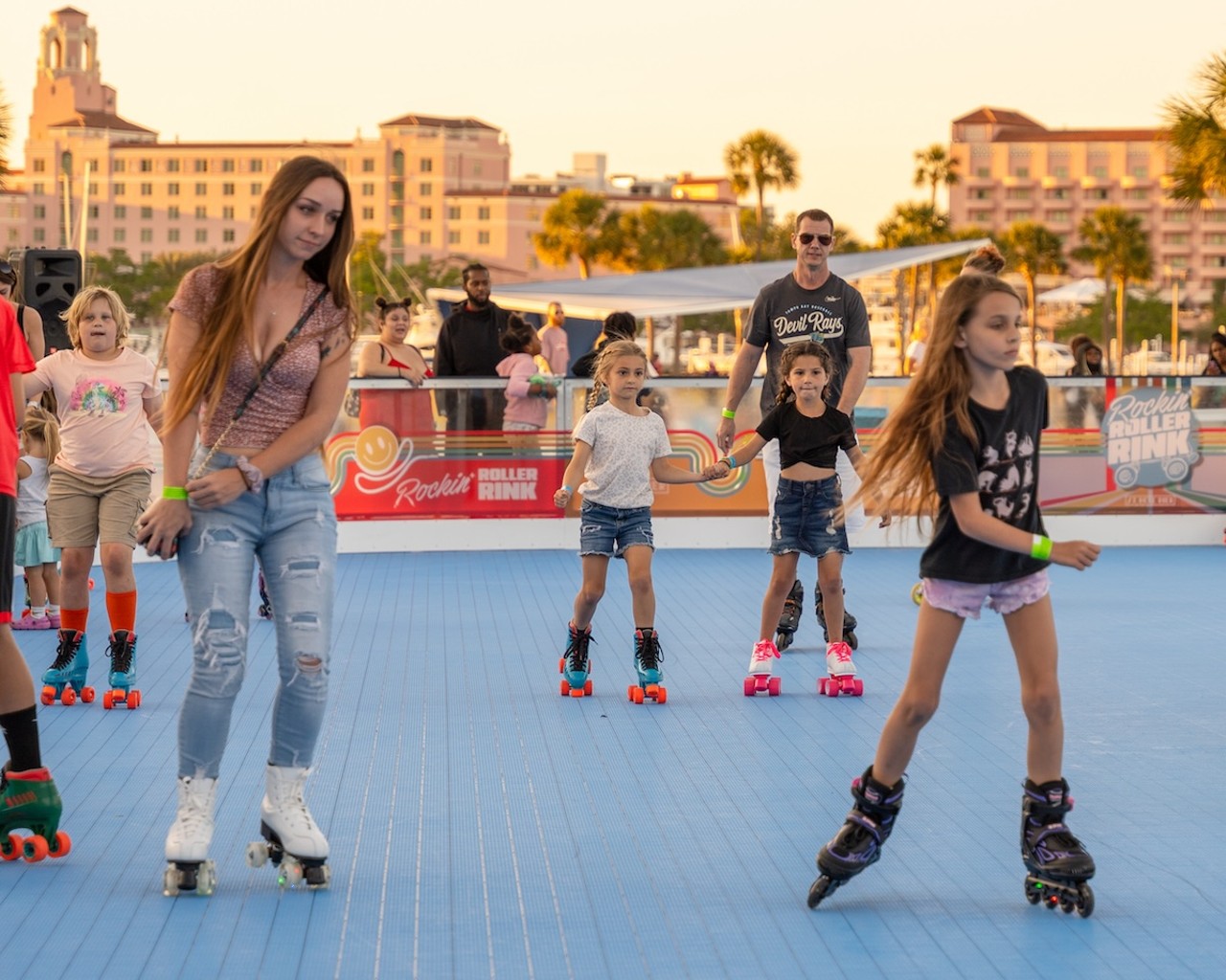 The roller skating rink at the St. Pete Pier reopens in March