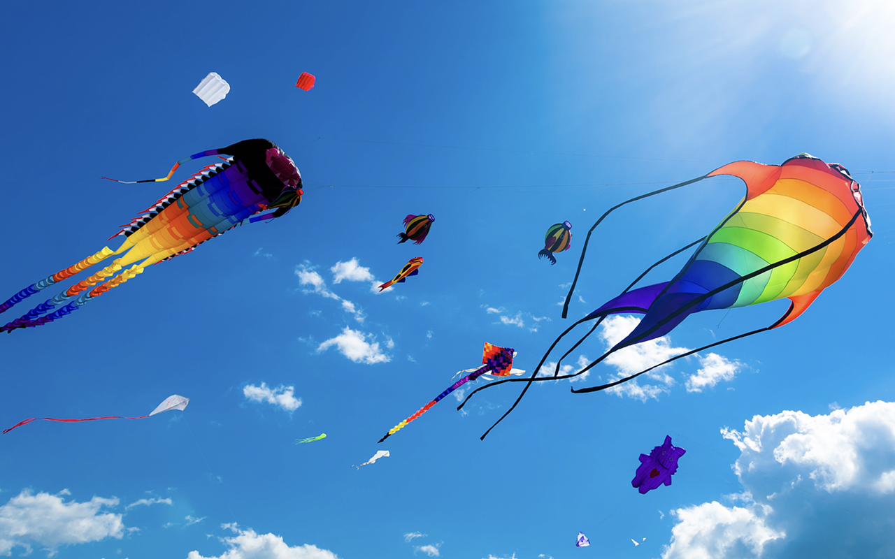 The skies above Treasure Island will be filled with kites this weekend