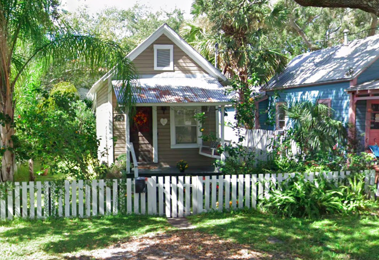 The smallest Tampa home on the market is this Hyde Park bungalow selling for $379K