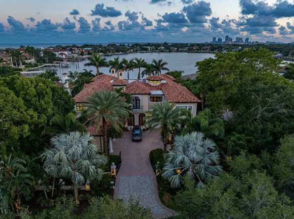 The St. Pete home if lingerie mogul and 'Space Balls' actress Rhonda Shear is once again for sale