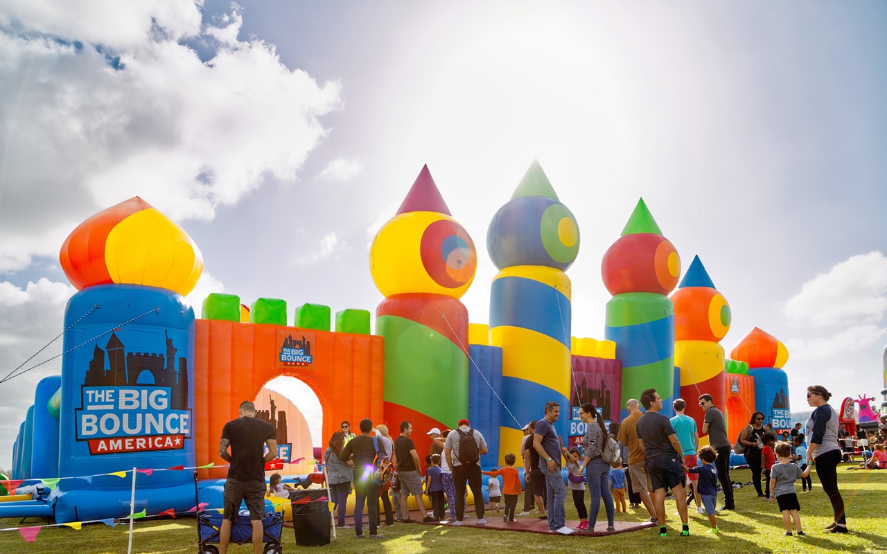 The 'World’s Largest Bounce House’ is coming to Tampa next month