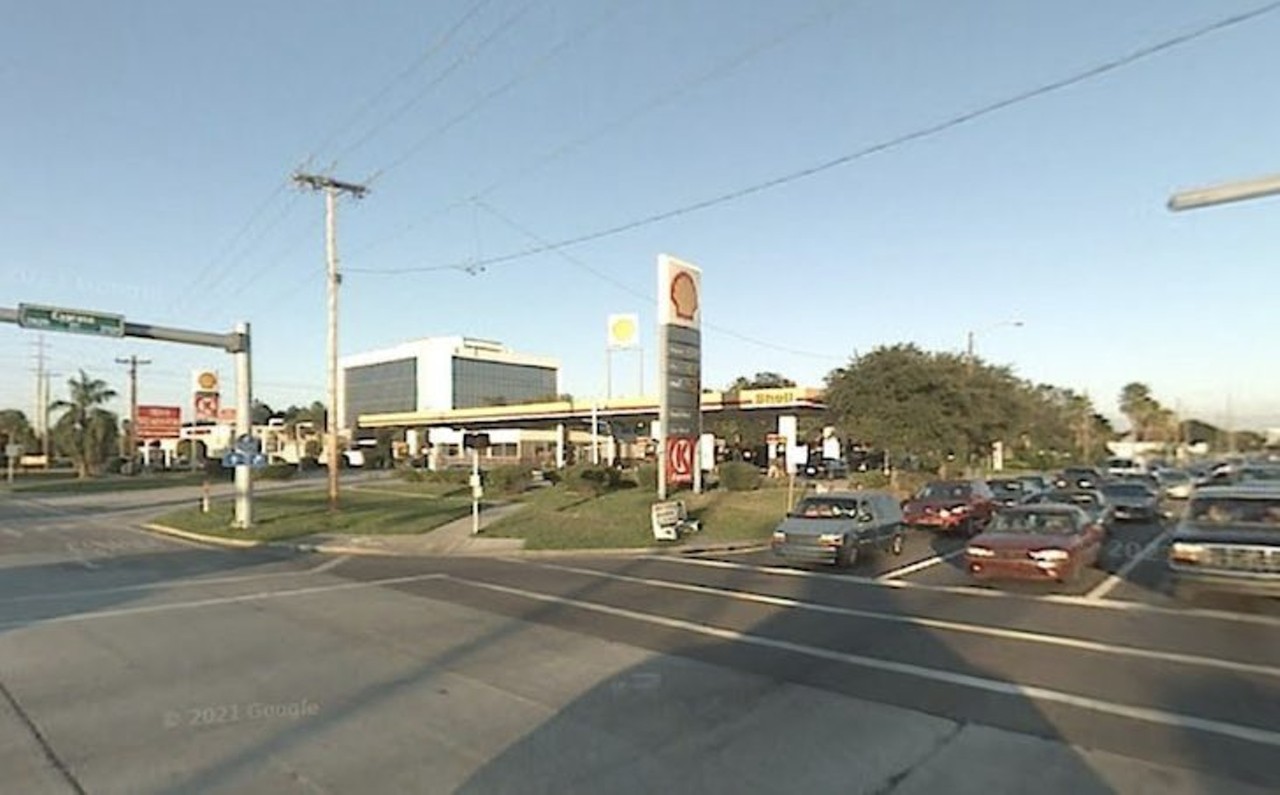 Then- 2007
Shell Gas Station
W Cypress and N Himes