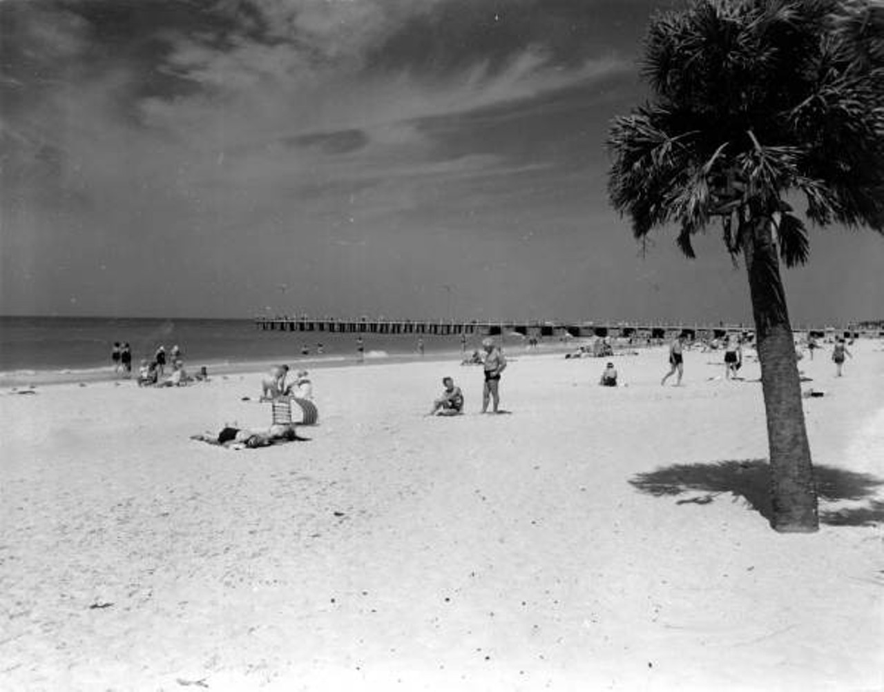 Clearwater Beach. Published 1966.