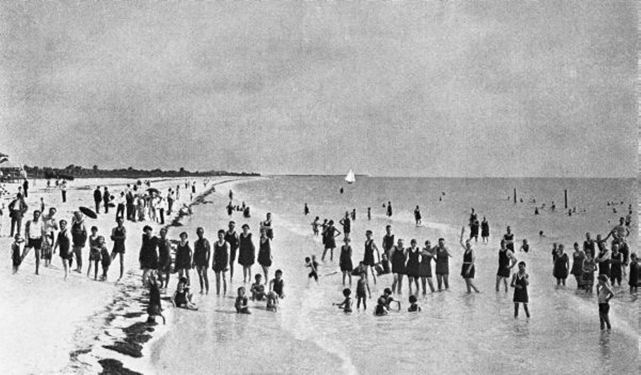 Clearwater Beach. 1923.