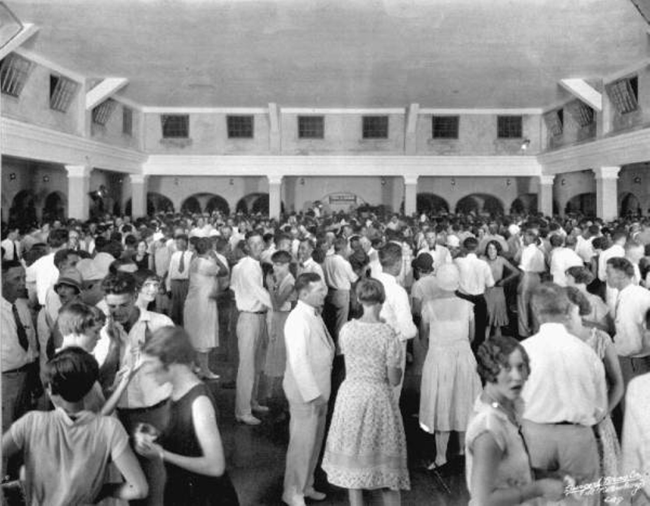 Interior of the pier : Saint Petersburg, Florida, 1930.