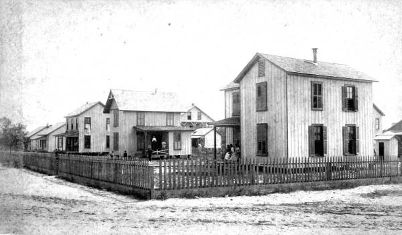 Residences in Ybor City. 1885.