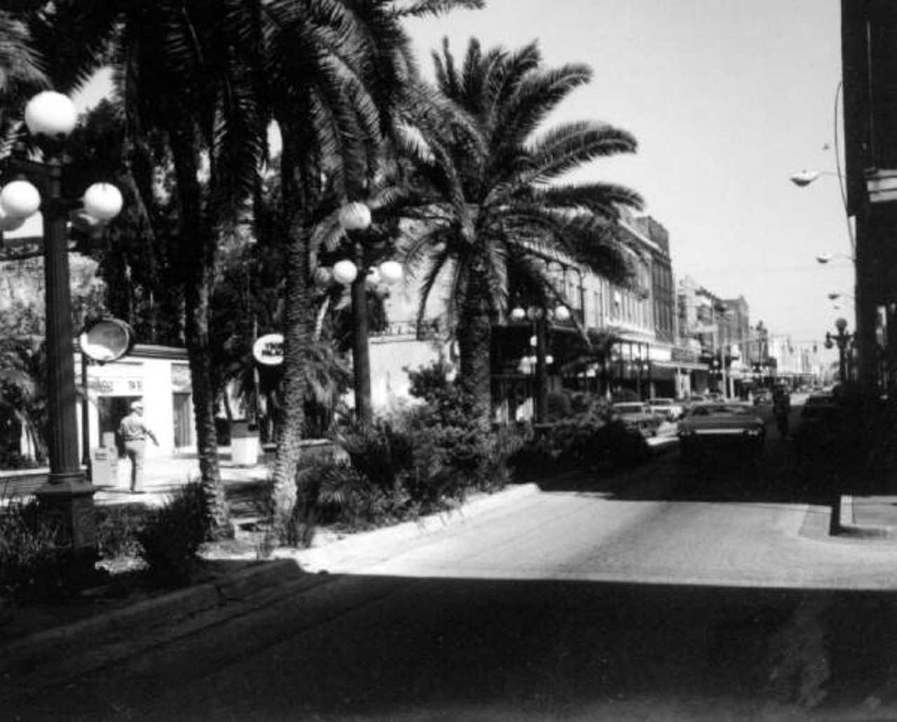 Ybor City street scene - Tampa, Florida. 1974