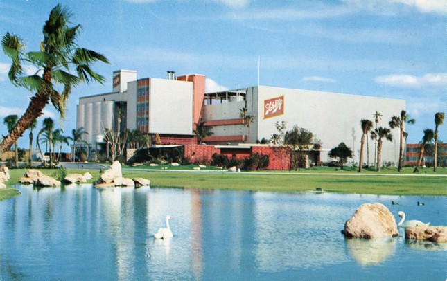 Schlitz brewery in Tampa. Published in 1959.