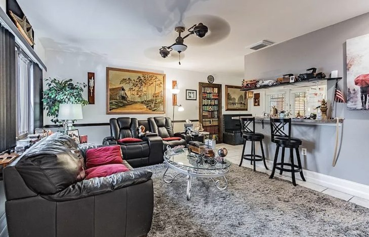This $280K Old Seminole Heights house comes with multiple secret bookcase doors