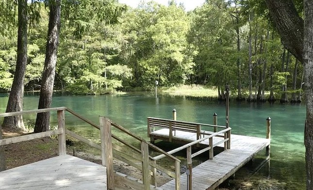 This Central Florida home comes with direct access to a first magnitude freshwater spring