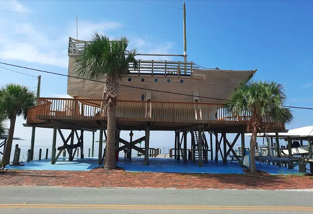 This Florida boat house on stilts is on the market for $580K