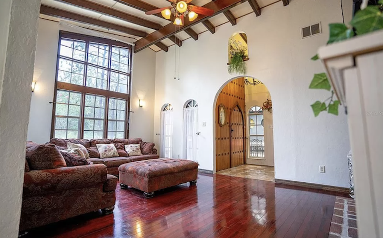 This medieval Weeki Wachee home comes with hidden rooms and secret trap doors