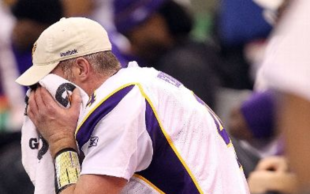 This week's caption contest celebrates Brett Favre and the NFC Championship game