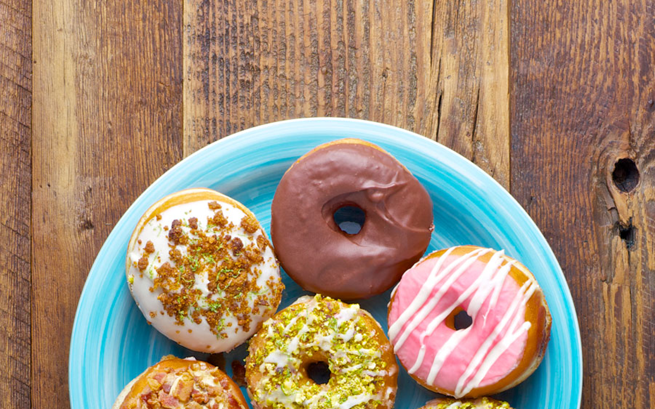 Small-batch, gourmet doughnuts are The Hole Donuts' specialty.