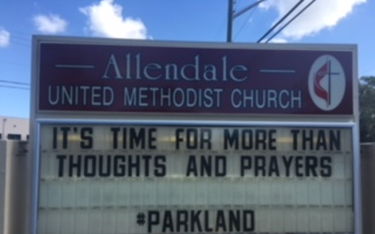 THOUGHTS AND PRAYERS: Allendale United Methodist, actually living the way Jesus expected his followers to live.