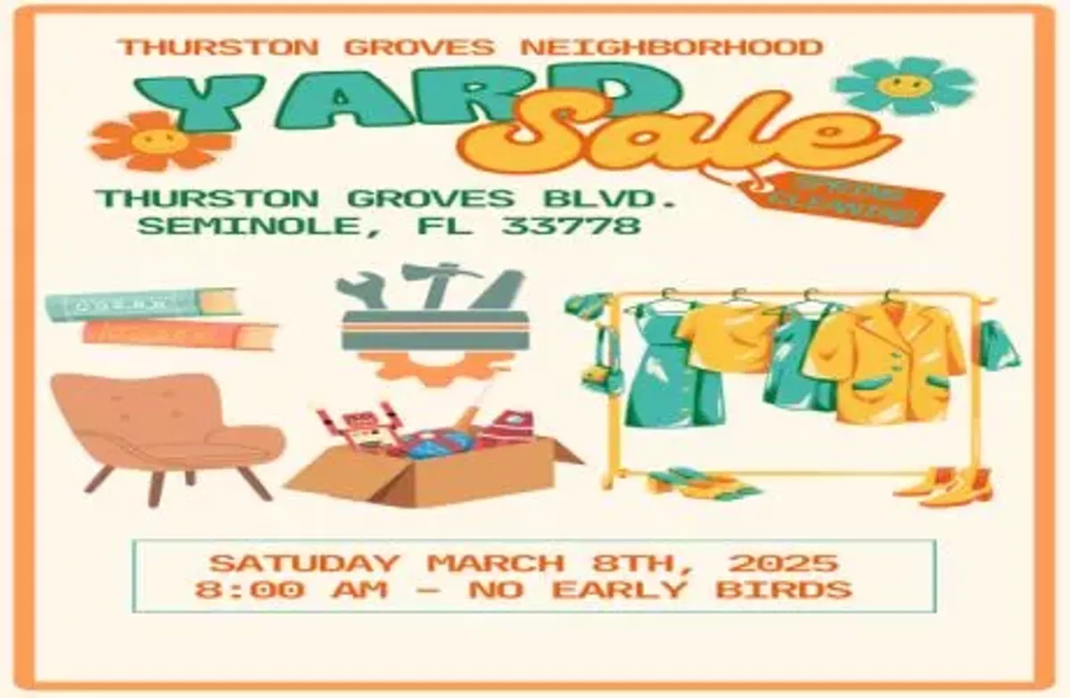Thurston Groves Neighborhood Yard Sale