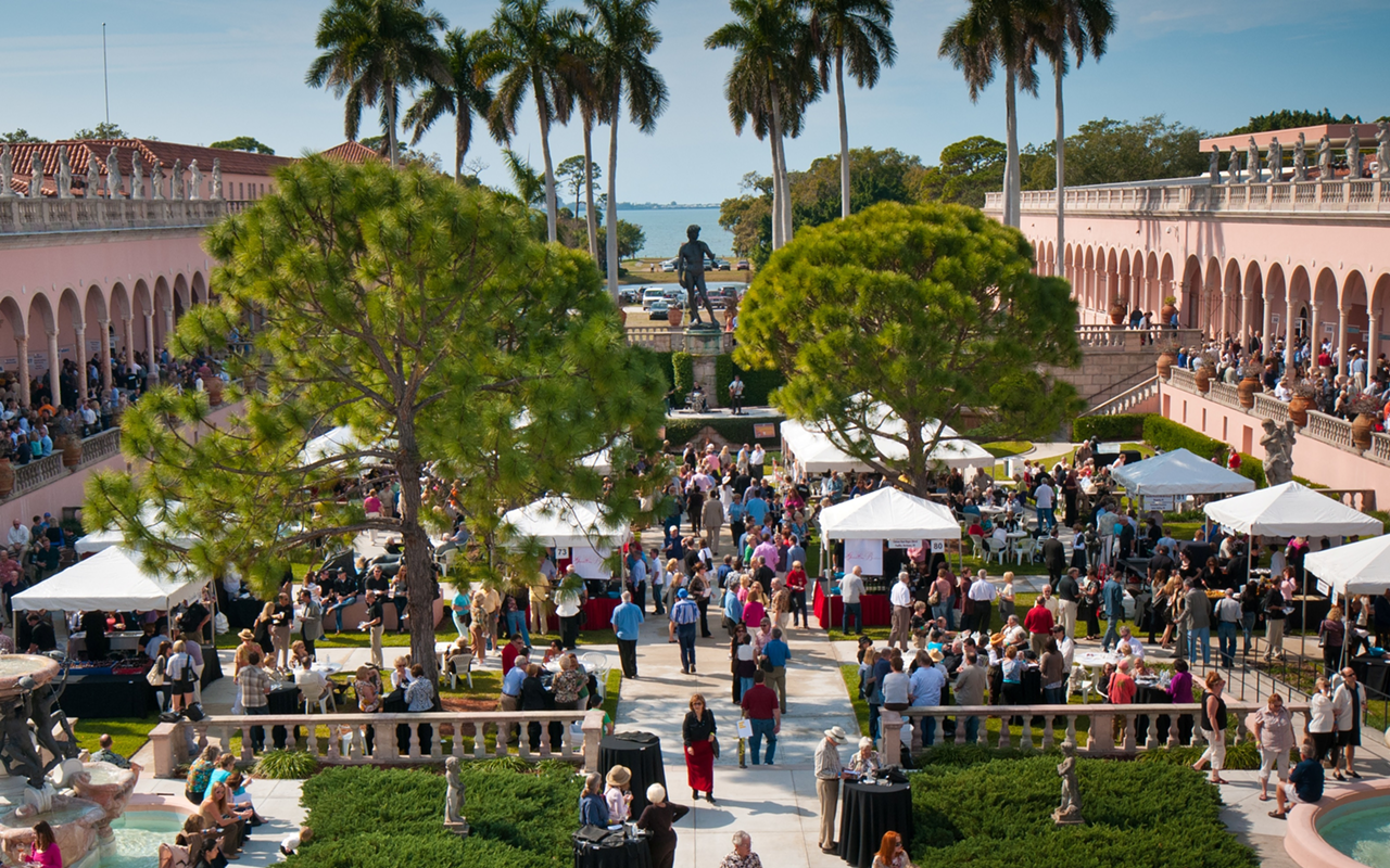 Every year, 1,500 guests attend Forks & Corks at the Ringling Museum in late January.