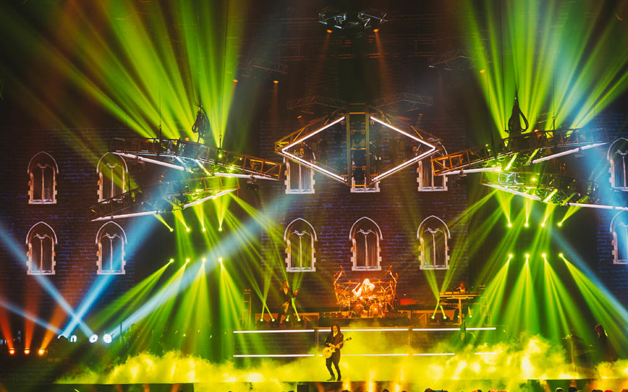 Trans-Siberian Orchestra plays Amalie Arena in Tampa, Florida on December 16, 2017.