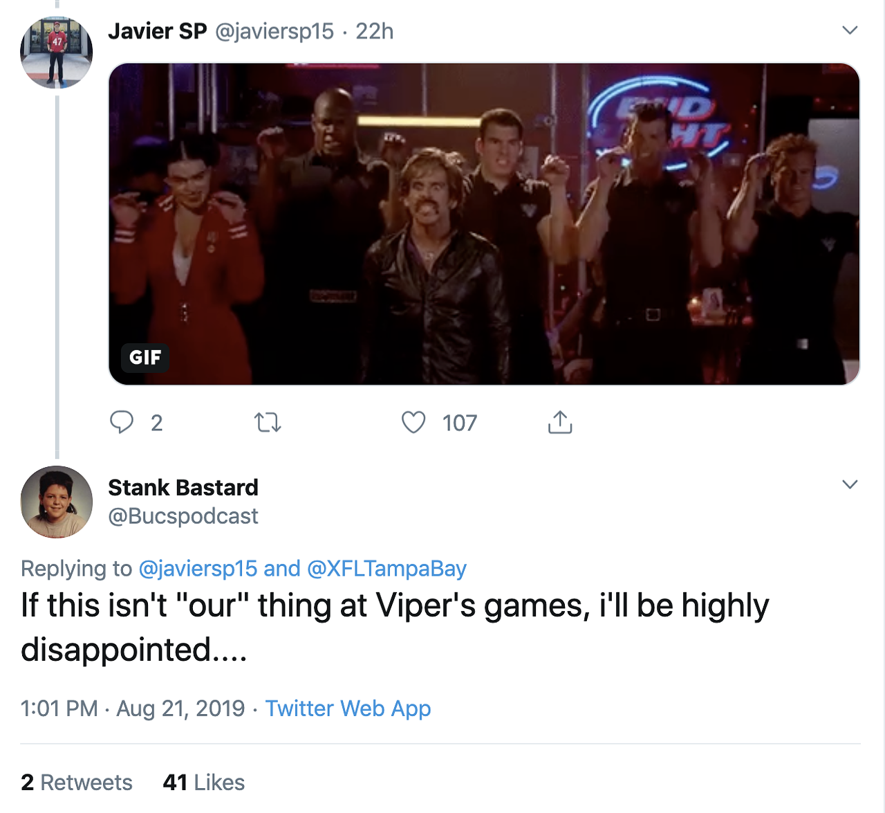 Twitter savagely roasts Tampa Bay's new 'Vipers' XFL team