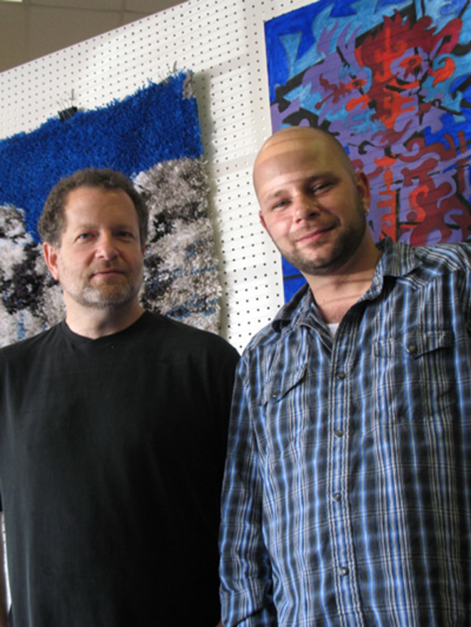 SECOND HOME: Michael (left) and Ian Ross at Project Return. - Alex Pickett