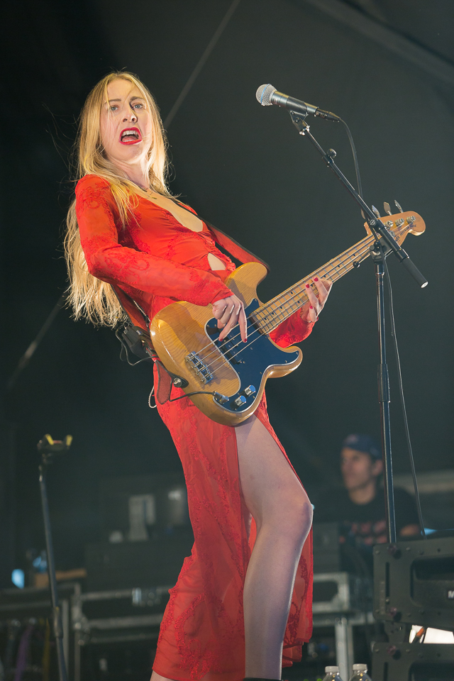 HAIM plays Austin City Limits at Zilker Park in Austin, Texas on October 9, 2016. - Tracy May