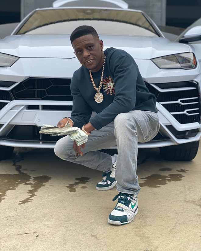 Lil Boosie kicks off a weekend of Super Bowl concerts at Tampa’s Prime Lounge in Temple Crest