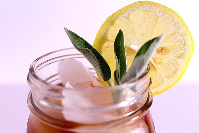 On the Sauce: Sage Sweet Tea and Lemon cocktail