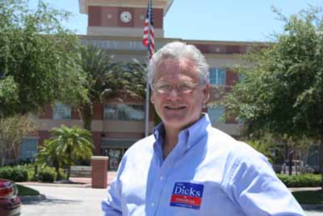 BOYHOOD HOME: John Dicks may be the kind of Democrat who could win in Congressional District 9. - Wayne Garcia