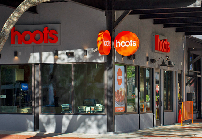 Hoots, a new concept from Hooters where dudes can be servers, opens today in St. Pete