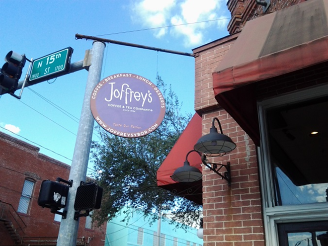 Ybor City's Joffrey's Coffee & Tea Company, which opened at the Centro Ybor Complex in 2009, relocated to a bigger building at North 15th Street and East Eighth Avenue. - Meaghan Habuda
