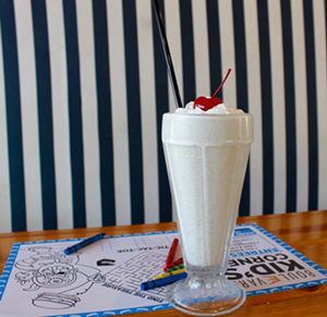 Boulevard Burgers & Tap House's vanilla shake. - Courtesy of Boulevard Burgers & Tap House