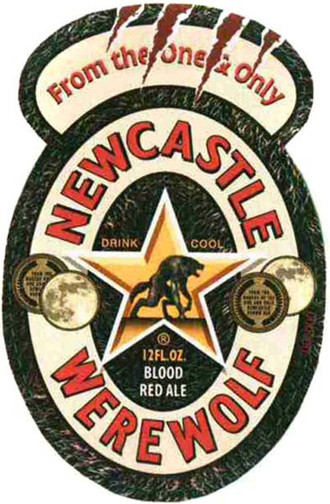 Newcastle's fall release, Werewolf, pairs perfectly with MST3K's nutty take on the abominable Werewolf. - Newcastle Breweries/Heineken Int'l