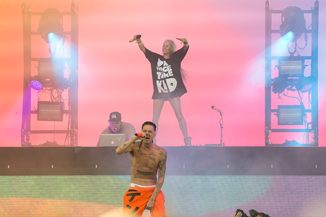 Die Antwoord performs for Austin City Limits at Zilker Park in Austin, Texas on October 7, 2016 - Tracy May