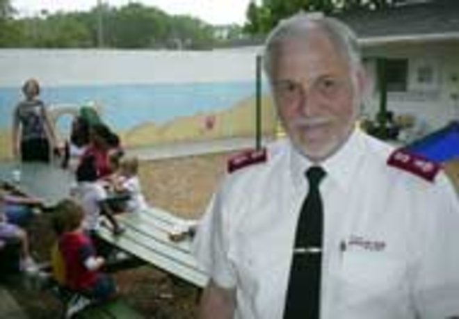 Major Gary Elliott, the Salvation Army's commander in St. Petersburg, envisions an "intergenerational campus" for kids and seniors. - Wayne Garcia