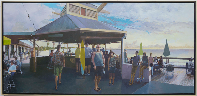 "Tiki Bar":  A taste of Tampa Bay from Bruce Marsh at the Tampa Museum of Art. - Bruce Marsh