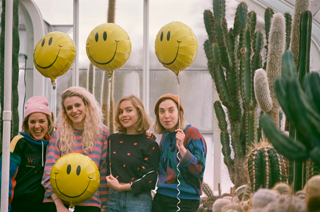 Chastity Belt, which plays Love Your Rebellion's BabeFest at Crowbar in Ybor City, Florida on May 25. 2019. - Press Handout