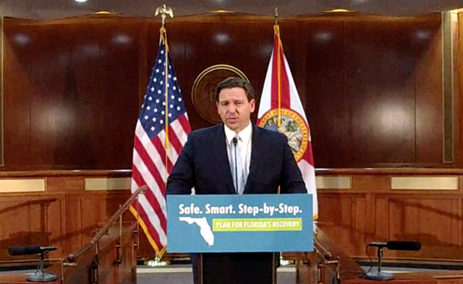 Florida Gov. DeSantis won't close gyms because he says people who workout are less likely to get COVID-19