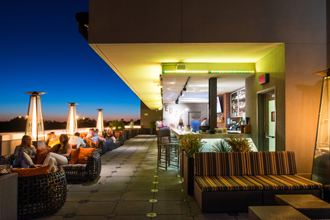Tampa rooftop lounge EDGE does '90s beverage prices