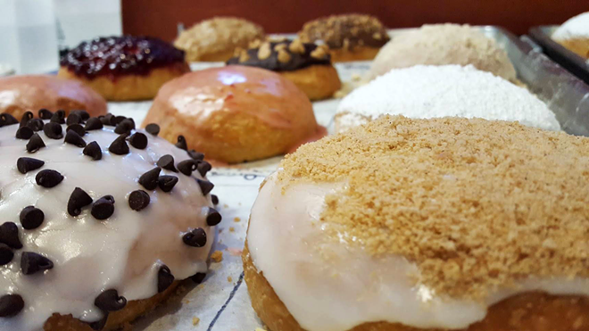 Donut Freak founder Lou Albano pitched the idea of baked doughnuts to decorated pastry chef Michael Ostrander five years ago, shelving the concept — until now. - Donut Freak via Facebook