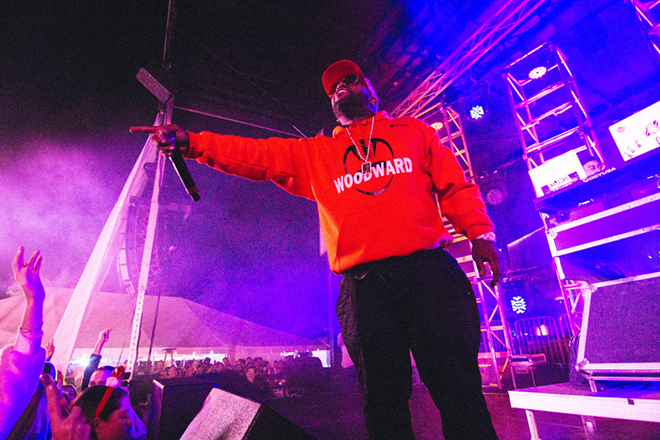 Big Boi plays onbikes' Winter Wonder Ride afterparty at Curtis Hixon Park in Tampa, Florida on December 10, 2016. - ANTHONY MARTINO