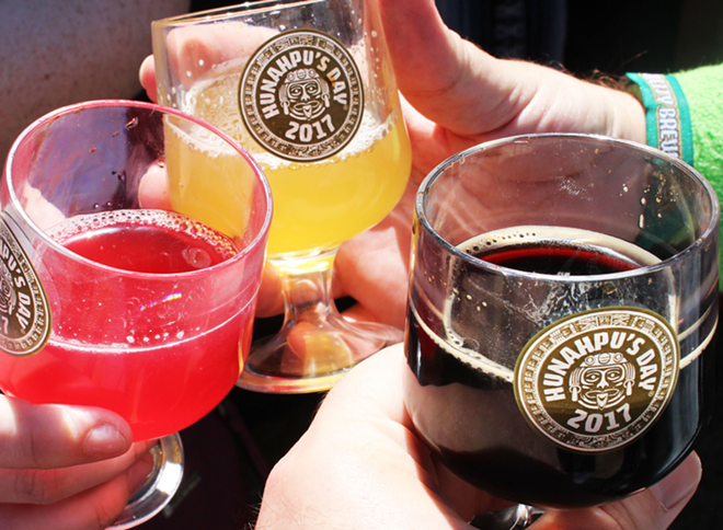 Held during Tampa Bay Beer Week, Hunahpu's Day is scheduled for March 9. - Chris Fasick