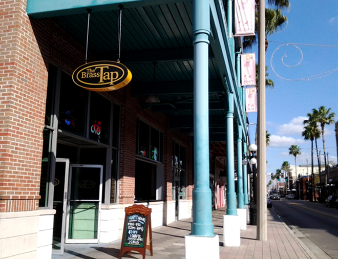 The Brass Tap's Ybor site right off Seventh Avenue. - Meaghan Habuda