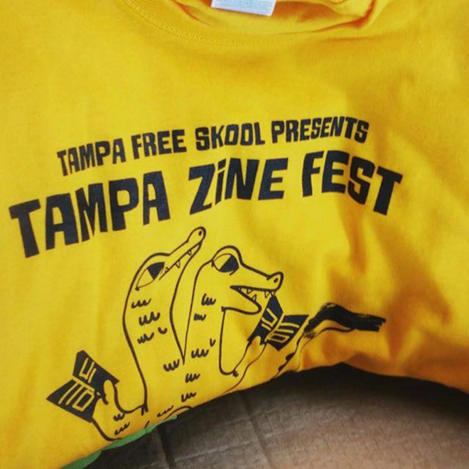 Rain didn't douse the Tampa Zine Fest Saturday - COLE BELLAMY