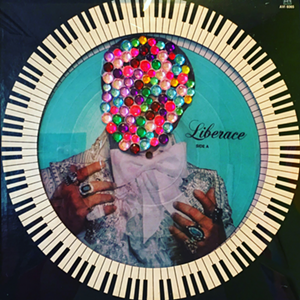 A bedazzled Liberace album cover. - Paul Leroy Gehres; photo by Jennifer Ring