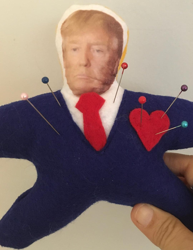 Clearwater woman sells Trump voodoo dolls to benefit local food bank