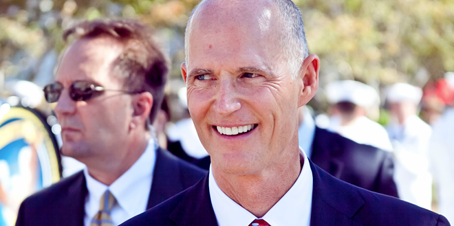 Former Florida Gov. Rick Scott will lead the GOP’s US Senate campaign in 2022