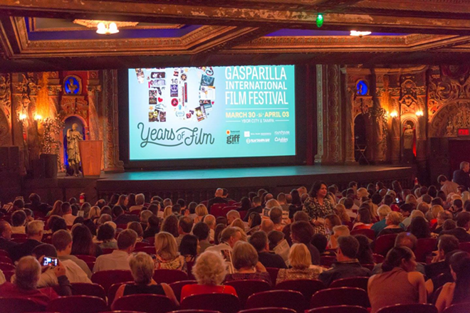 A shot from inside GIFF 2016 at Tampa Theatre. - gasparillafilm/Facebook