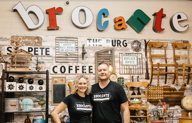 For five years, St. Pete's Sean and Celesta Carter were mom and dad to a family of vintage-loving 'Brocanteurs'