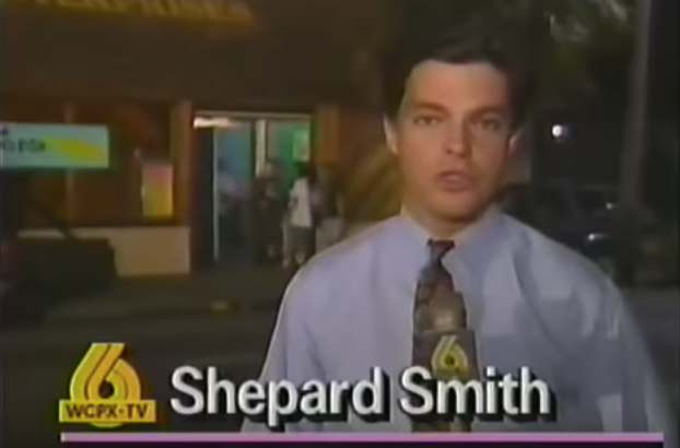 Here's a clip of former Fox News host Shepard Smith covering GG Allin shitting on a stage in Orlando in 1991